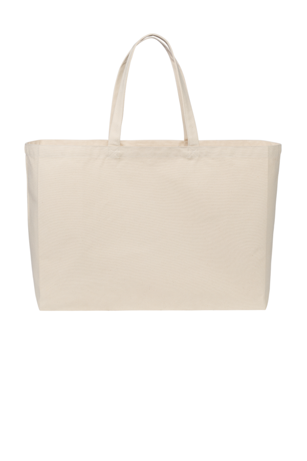 BG427 Port Authority® Cotton Canvas Jumbo Tote - Image 5